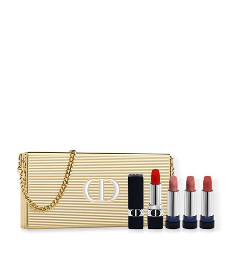 dior gold makeup clutch|dior christmas gift clutch.